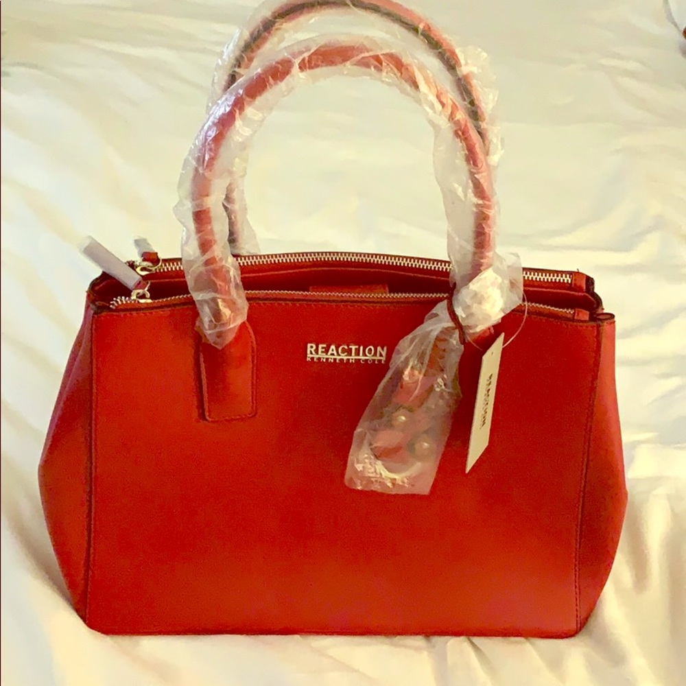 Brand New Kenneth Cole Reaction Red Satchel